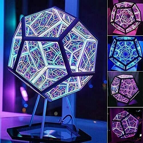 (🎁2025 Año Nuevo Hot Sale🎁 49% Off🎁)Infinito Dodecaedro Color Arte Luz